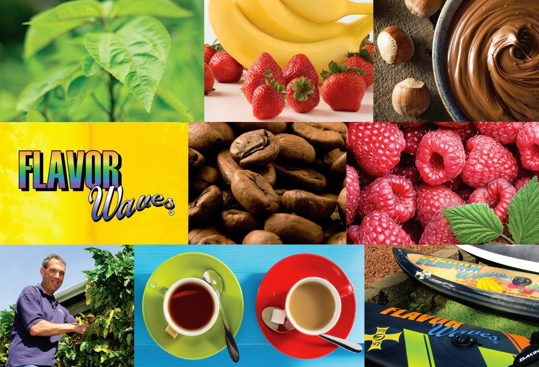 header photo, various fruit, tea, coffee photos